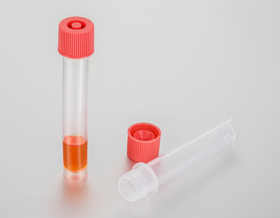 Gran oferta, tubo de recogida de muestras de virus de 10ml y tubo de muestreo estéril médico
